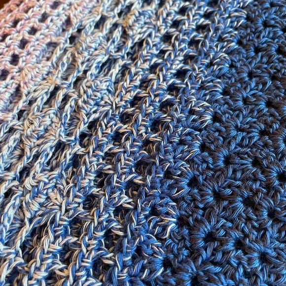 Hand Crocheted Scarf - Picture 4 of 6